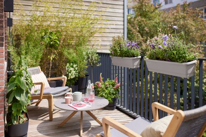 noa balcony trough xl warm grey